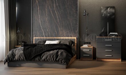 Зеркало для туалетного стола Мартина, дуб крафт 