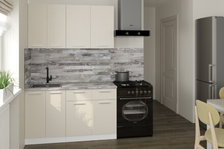 Кухонный гарнитур Дюна медиум, 140 см 