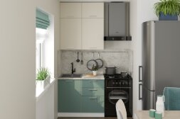 Кухонный гарнитур Глория мини, 100 см