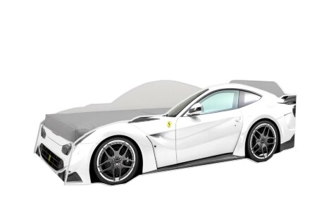 Кровать-машина (белая) 