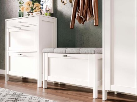 Тумба с пуфом Бланко 