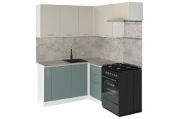 Кухонный гарнитур Глория мега прайм, 160х170 см 