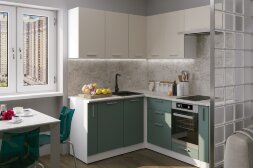 Кухонный гарнитур Глория мега прайм 2, 160х170 см