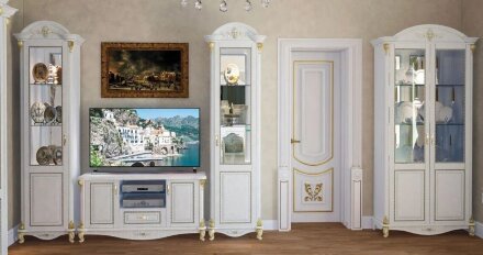 Модульная гостиная Да Винчи, Белый 