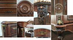 Модульная спальня Да Винчи, Орех