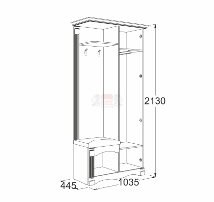 Прихожая Саша-16 