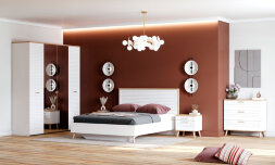 Шкаф четырёхдверный Гавана, Белый