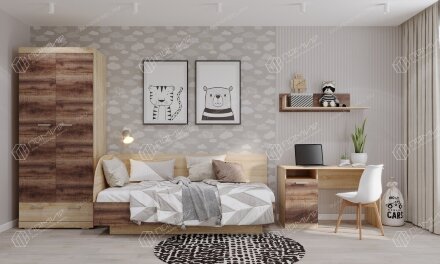 Модульная детская Соната 2, Сонома/Сакраменто  