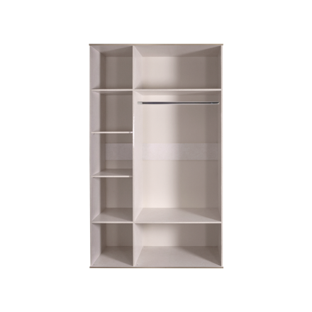 Шкаф 3 двери БМШ1/3(Fa) (с зеркалом) Bogemia Farfalle 