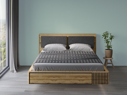 Кровать двуспальная парящая Аэлита 