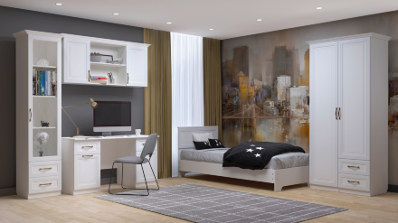 Шкаф комбинированный ШиК-14 (Уголок школьника 2) 