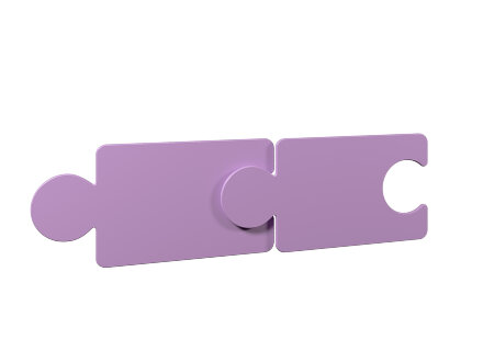 Кровать двухъярусная Тетрис, Дуб млечный  / Ирис 