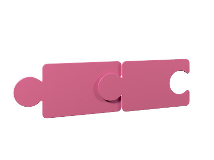 Кровать двухъярусная Тетрис, Дуб млечный  / Ирис 