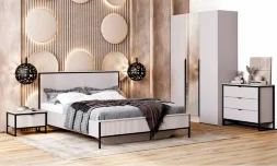 Модульная спальня Нора, Персидский жемчуг/Вереск Ромено