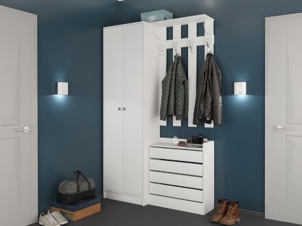 Обувница Ямайка ЯПТ-2, белый 