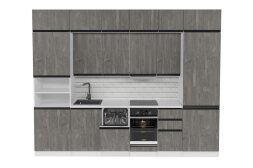 Кухонный гарнитур Ноктюрн люкс, 300 см